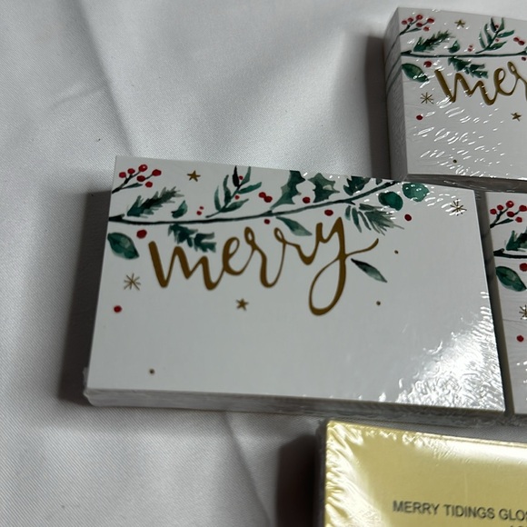 Merry Tidings Gloss Enclosure Card 3.5x2.25" Pack of 50 - Picture 3 of 6